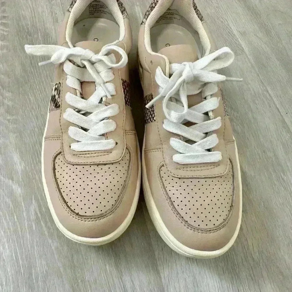 5. Chelsea & Violet Diana Low Top Snake Print Lace Up Sneakers Size 8 - Picture 2 of 12